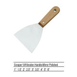 Wooden Handle Putty Knife, Paint Scraper, Paint Tool (WTPK07)
