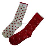 Plain Cotton Fashion Women Cotton Socks (WS-44)