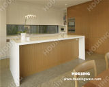 White Lacquer Finishe Kitchen Cupboard in Simple Design