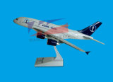 Plastic Material Customized Logo Airbus A380 Scale Plane Model