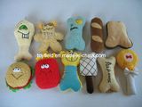 New Design Dog Plush Fleece Squeaky Pet Toy