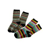 Fancy Plain Cotton Women Socks (WS-52)