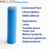 Hight Quality Lithium Battery for Electric Torch 18650