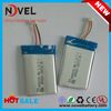 OEM 3.7V 1000mAh 523450 Li Polymer Battery with Jst