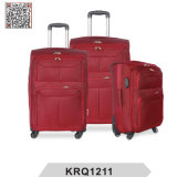 1200d Polyester Soft Travel Trolley Luggage Suitcase (KRQ1211)