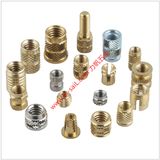 Unc 2-56 Brass Threaded Insert Nut