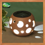 Waterproof Outdoor Ceramic LED Garden Solar Light