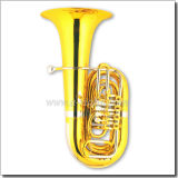C Key Tuba 4 Valves Gold Lacquer Rotary Tuba (TU9912)