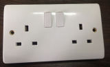 Factory Low Price Bakelite Double 13A Switched Socket