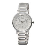 New Stainless Steel Watch (SS band white dial) (1136)