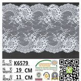 Comfortable Texture Nylon Spandex Nice Stretch Elastic Lace	 K6579