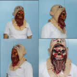 X-Merry Blurp Charlie Latex Halloween Mask Prop Horror Monster Skeleton Head Costume