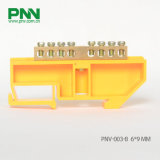 Connector Busabr, Dinrail Mounting Terminal Block Pnv-003-8 6*9mm