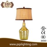 Yellow Bottle Glass Table Lamp (P0108TA)