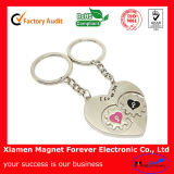2014 Promotional Iron Custom Magnetic Key Chain for Lovers