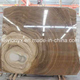 Light Brown Onyx Antique Wooden Marble