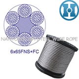 Point Line Contacted Steel Wire Rope (6X65FNS+FC)