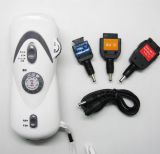 Xln Crank Dynamo Flashlight and Mobilephone Charger & Rechargerable Torch Radio & Emergency Radio (XLN-283A)