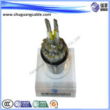 Low Smoke/Low Halogen/Al Individual Screened/PVC Insulated/Armoured/PVC Sheathed/Computer Cable