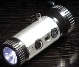 Water-Resistant Radio with LED Torch