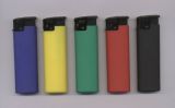 FH-808 Rubber Hand-Feel Refillable Electronic Lighter