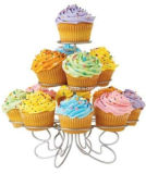 3-Tier Metal Wire Cupcake Stand (FD-A-0122) 