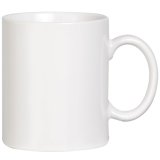 Porcelain White Coffee Mug 11oz