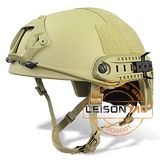 Ballistic Helmet Kevlar Nij Iiia with Accessory Rail Connectors