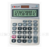 12 Digits Dual Power Desktop Calculator with Durable Metal Cover (CA1198)