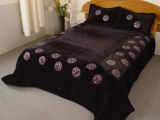 Embroidery with Sequins Quilt Bedding Set (COM11040208)