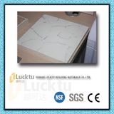 Pure Bright Polished Engineered Bicolour Quartz Stone