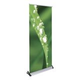 V-Shaped Base Roll up Banner Stand (33