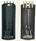Fire Pattern Fireplace Tool Set