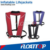 33G Gram Cylinder Kayak Manual Inflatable Pfd Life Vest with Solas Standards (FTIN-VT04)