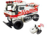 4CH Infrared Remote Control Building Block Vehicle Car Toy (837617)