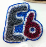 Embroidery Letters in Chenille