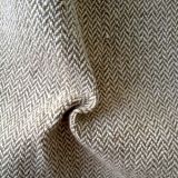 Antique Hemp Fabric in Herringbone Pattern (QF13-0113)