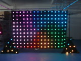RGB LED Light Cloth /LED Vision Curtain for Entertainment Decoration