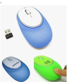 Mini USB Cordless Mice Optical Anti-Stress Silicone Gel Wireless Mouse