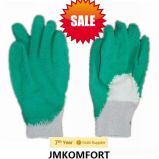 Cotton Interlock Safety Work Latex Coated Glove (JMC-381C)
