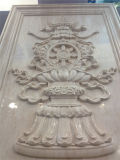 Beige Marble Stone Statue Carving for Wall