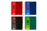 Different Sizes of Index Subject Notebook