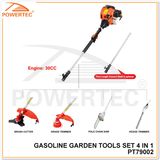 Powertec 4 in 1 Multifunction Garden Tool Set (PT79002)