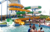 Water Park Spiral Open Chute Slide for Sale