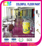 Colorful Design Floor Paint for Workshop