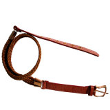 Wax Rope PU Leather Belt for Girls(Hj0073