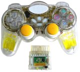 Transparent Gamepad for PS2 (SP2058-Yellow)
