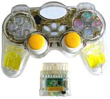 Transparent Gamepad for PS2 (SP2058-Yellow)