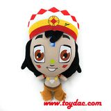 2014 Africa Stuffed Printed Doll