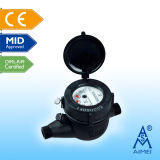 MID Certificated Multi Jet Dry Type Plastic Water Meter